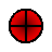 a cross hair cursor.cur Preview