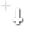 inverted white cross.cur Preview