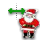 Christmas Santa Horizontal.cur Preview