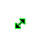 Black and Lime Diagonal Resize 2.cur Preview