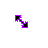 Black-n-Purple Diagonal Resize 1.cur Preview