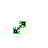 Black-n-Lime Diagonal Resize 2 v2.cur Preview