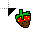 Chocolate Strawberry cursor.cur Preview