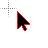 windows areo black and red arrow.ani Preview