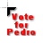 Vote for Pedro.cur