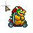 Super Mario Kart - Bowser.cur Preview