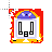 r2d2 flaming.ani Preview