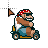 Super Mario Kart - Funky Kong.cur Preview