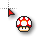 Super Mario Mushroom - Normal Select.cur Preview