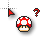Super Mario Mushroom - Help Select.ani Preview