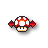 Super Mario Mushroom - Horizontal Resize.cur