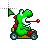 Super Mario Kart - Yoshi.cur Preview