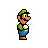 Super Mario Bros. (SNES) Big Luigi - Busy.ani Preview