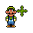 Super Mario Bros. (SNES) Big Luigi - Move.ani Preview