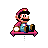Mario World - Horizontal.ani Preview