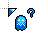 Pac Man Ghost Blue Help.ani Preview