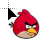 Angry Bird red.cur Preview
