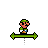 Tiny Luigi - Horizontal Resize.ani Preview