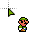 Tiny Luigi - Working in Background.ani Preview