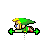 Zelda - Horizontal Resize.ani Preview