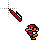 Tiny Mario - Handwriting.cur Preview