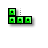 Tetris - Horizontal Resize (Green).ani Preview