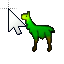 Alpaca's Llama Cursor.ani HD version