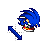 Sonic - Diagonal Resize 1.ani Preview