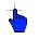 Blue Link Select Cursor.cur Preview