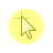 Yellow Ball cursor.cur