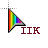 iik rainbow cursor.cur Preview