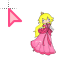 Princess Peach Cursor .cur HD version