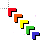 rainbow arrows.cur Preview