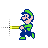 SMB2 Luigi - Handwriting.cur