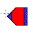 Curseur rouge et bleu.cur Preview