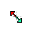 Diagonal Resize sx.ani Preview