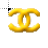 gold chanel cursor.cur Preview