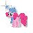 snowy days pinkie pie.cur