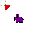 Corrupt bunny from Terraria.cur