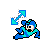 Mega Man- diagonal resize 2.cur Preview