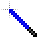 8-bit lightsaber (blue) .cur Preview