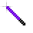 8-bit lightsaber (purple) .cur