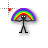 stickrainbowmanbackground.ani Preview