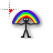 stickrainbowmanunavailable.ani Preview