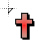 blood stained cross.cur Preview