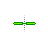 Green horizontal cursor.cur