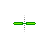 Green horizontal cursor.cur Preview