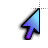 Alternate  Baby blue and purple cursor.cur Preview