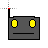 Robot straight face.cur