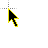 neon yellow cursor.cur Preview